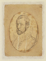 N 045
<br/>
Portret van onbekende man
<br/>
<em>Goltzius, Hendrick (1558-1617)</em>